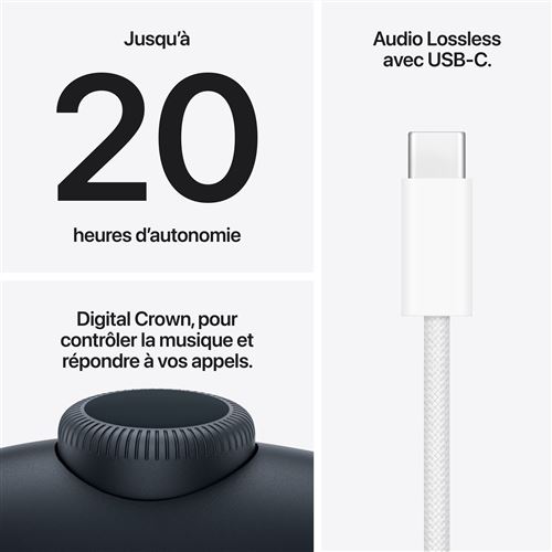 AirPods Max 2 Minuit — vue 8