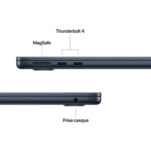 MacBook Air M5 Minuit — vue 6