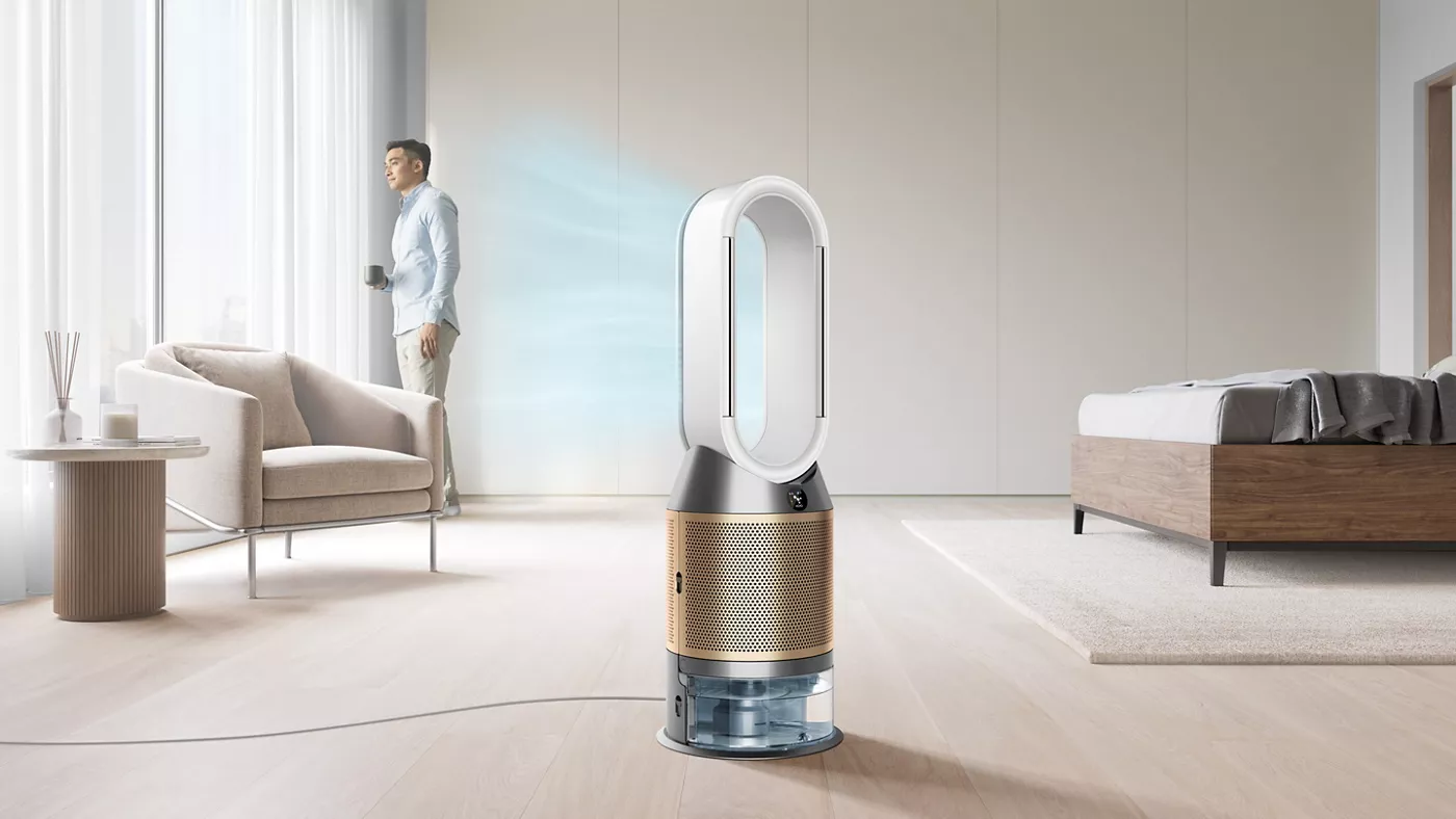 Dyson Purifier Humidify Cool PH2 De-NOx dans un intérieur