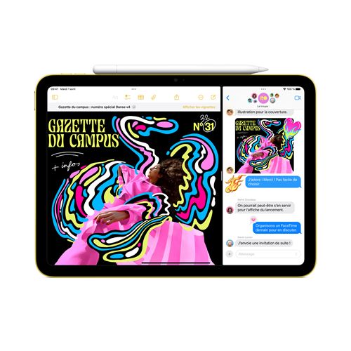 iPad A16 Bleu — vue 4