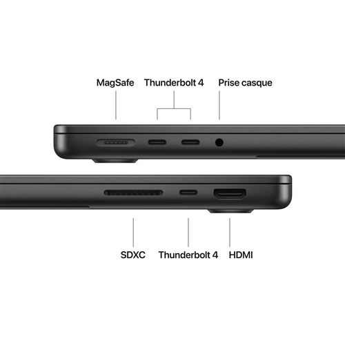 MacBook Pro 14 M5 Noir sidéral — vue 7