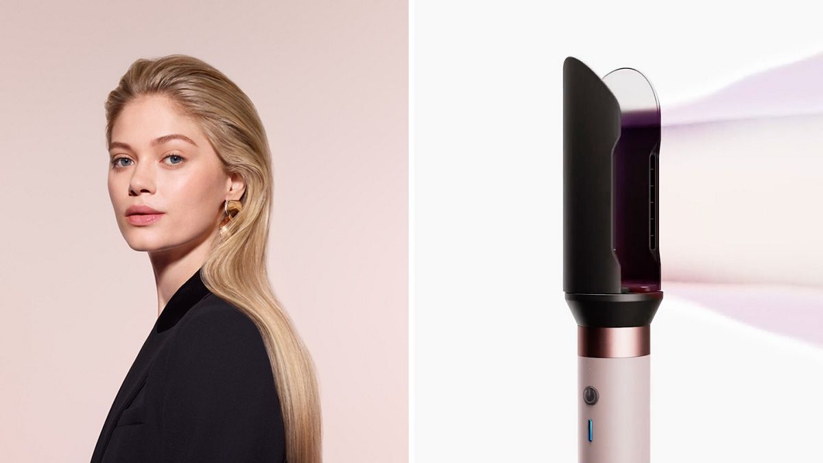 L'Airwrap Co-anda2x™ et l'embout AirSmooth2x en situation