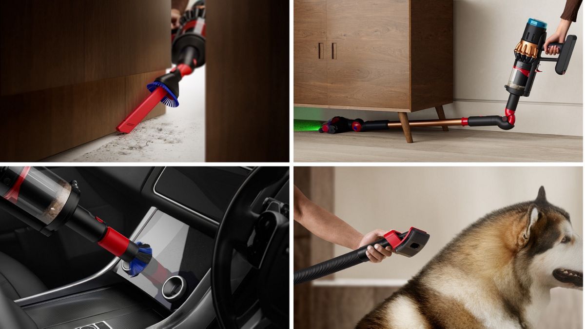 Le V16 Piston Animal et ses accessoires pour les zones difficiles d'accès