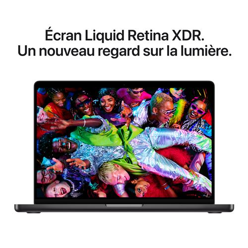 MacBook Pro 14 M5 Noir sidéral — vue 6