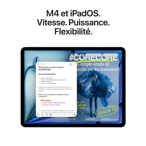 iPad Air M4 Bleu — vue 4