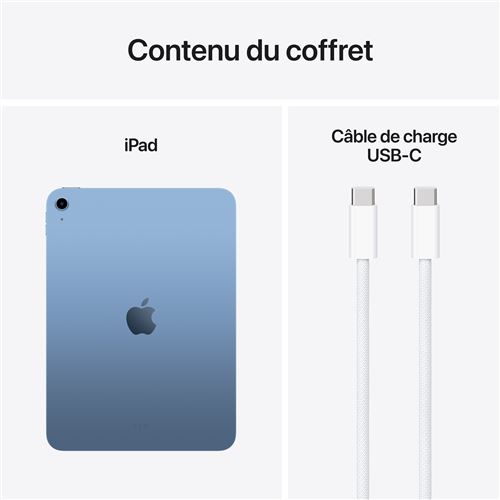 iPad A16 Bleu — vue 8